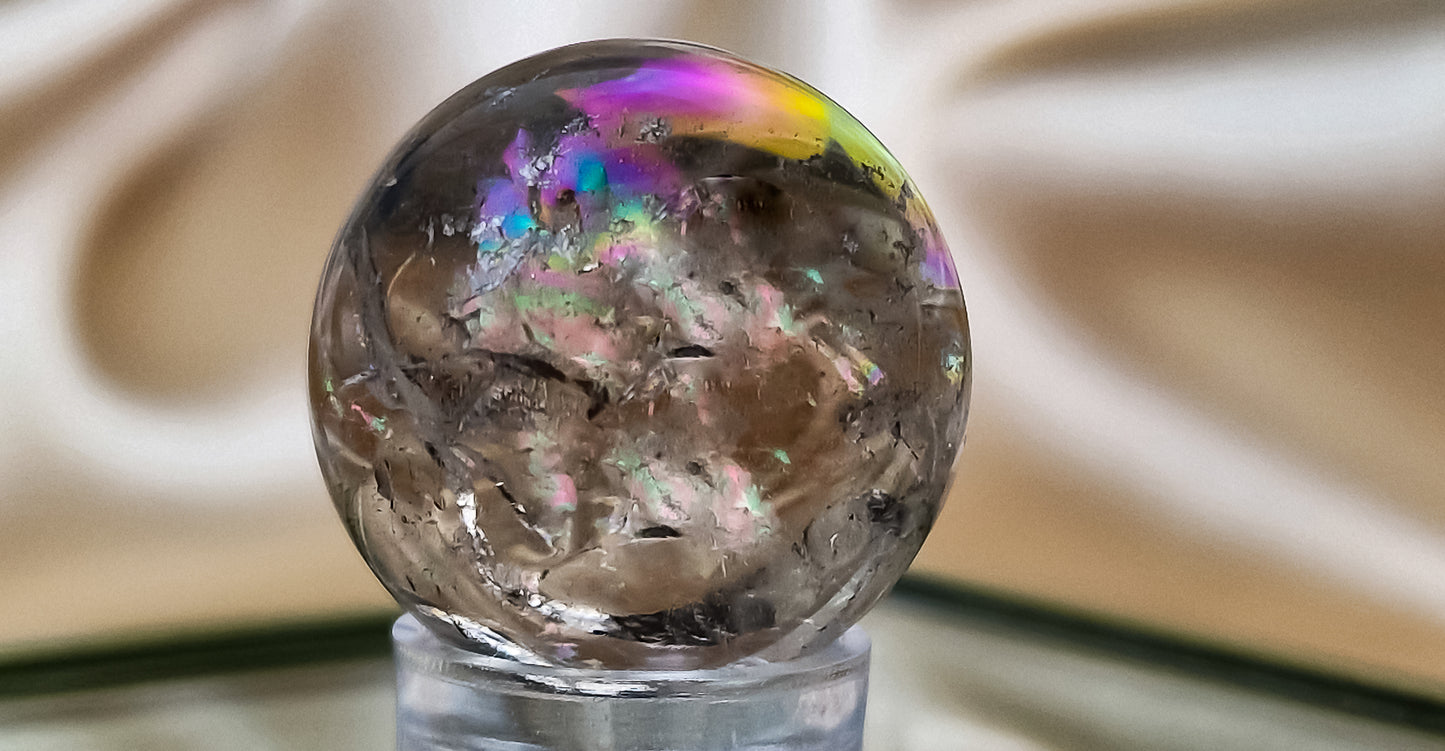 Mini Rauchquarz Kugel