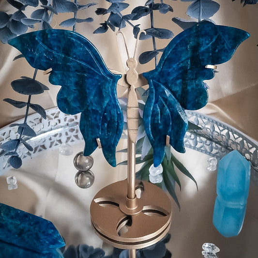 Schmetterling aus Apatit