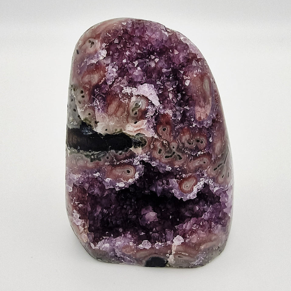 Pinker Amethyst - Stalaktit Formation