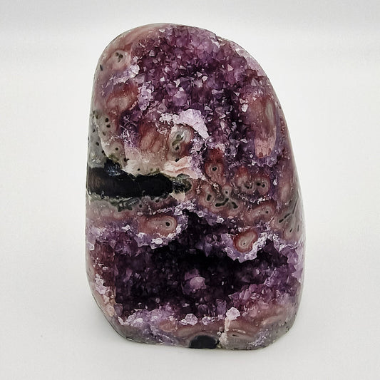 Pinker Amethyst - Stalaktit Formation