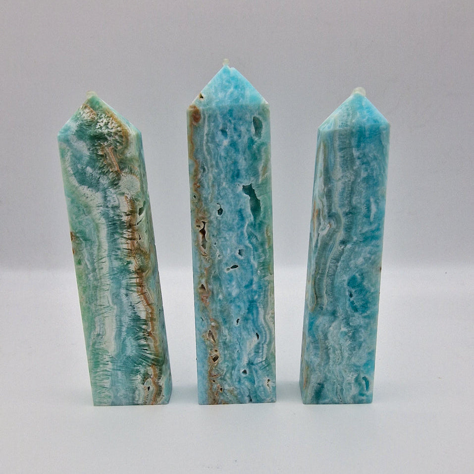 Karibischer Kalzit (Hemimorphite)