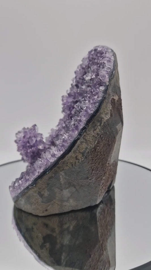 Amethyst Stalaktit Cut Base