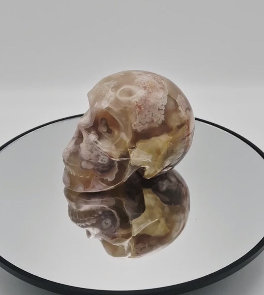 Blumenachat Totenkopf