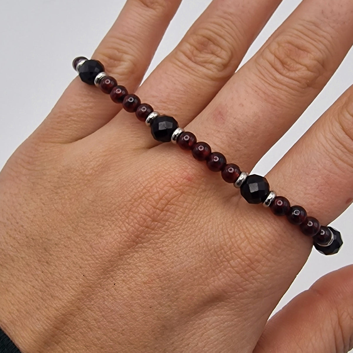 Scarlet Whisper Armband